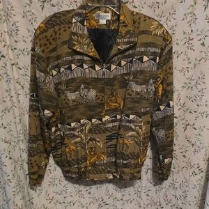 Jackets Galore XL Safari Theme Never Worn
